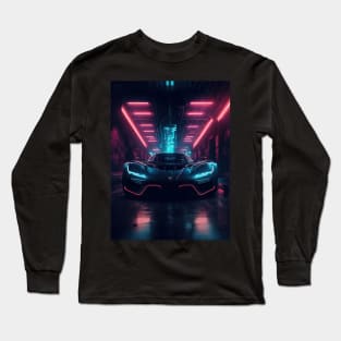 Underground Velocity Sports Car Long Sleeve T-Shirt